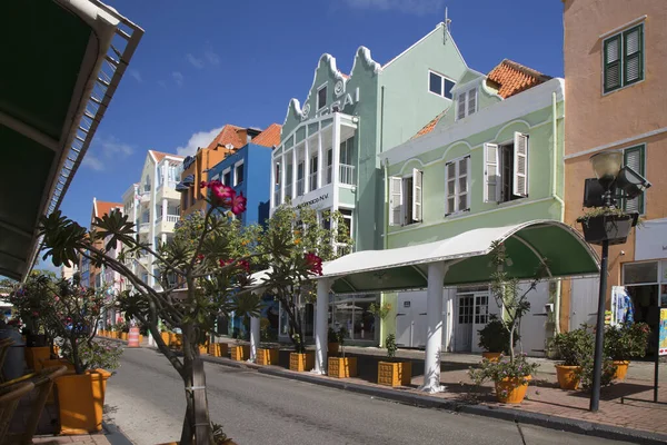 Willemstad Largest City Administrative Center Curacao — Stok fotoğraf