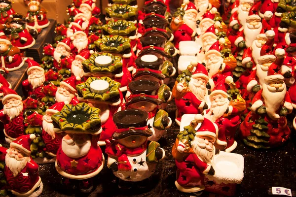 Prachtige Kerstversiering Winkel — Stockfoto
