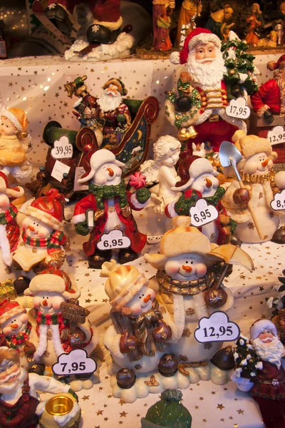 Vackra Juldekorationer Butiken — Stockfoto
