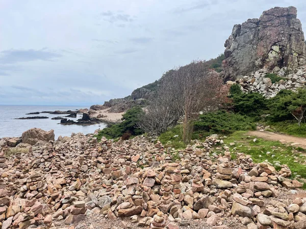 Deniz kıyısının güzel manzarası 