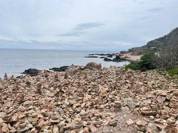 Deniz kıyısının güzel manzarası 