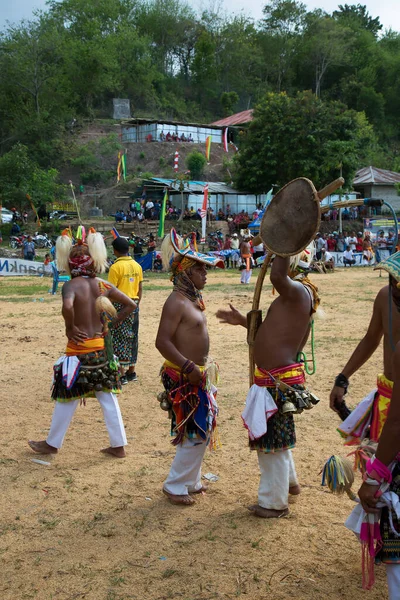 Люди Традиционном Азиатском Фестивале — стоковое фото