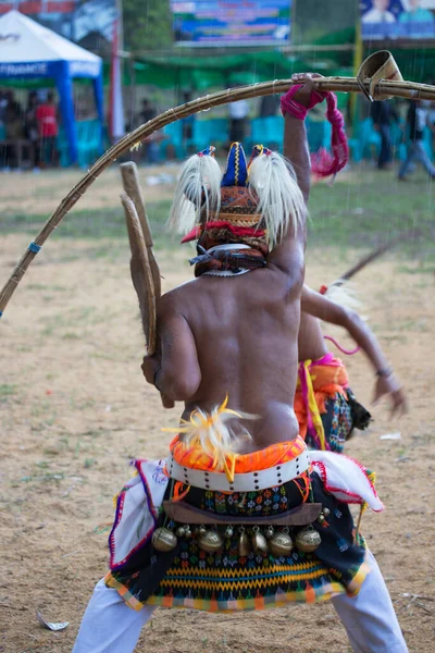 Ludzie Tradycyjnym Azjatyckim Festiwalu — Zdjęcie stockowe