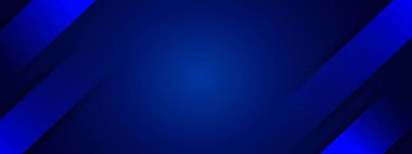 Mavi soyut arka plan. Gölgeli üç boyutlu çizgiler. Noktaların dokusu. Bir iş afişi tasarımı, poster. İş, eğlence, ilaç, teknoloji, iş satışları için. Vektör illüstrasyonu