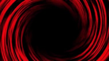 Animasyon küresi. Kaotik daire şeklinde bir çizgi, kırmızı yanan bir halka. Paylaşımcı. Uchiha Klanı. Naruto anime geçmişi. İndirimler daire şeklinde dönüyor. Hipnoz. Logo için spiral çerçeve, sembol. 4k.