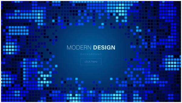 Mosaik Vektor Hintergrund Zufälliges Muster Design Textur Geometrischer Formen Glatte — Stockvektor