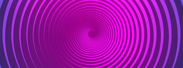 Vektor Abstrakten Hintergrund Farbtunneldesign Textur Von Kreisen Die Sich Spiralen — Stockvektor