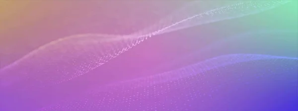 Абстрактный Деликатный Цвет Фона Дизайн Трехмерная Волна Спираль Днк Паттерн — стоковое фото