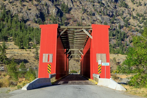 Ashnola Number Railroad Bridge Measuring 135 Metres British Columbias Similkameen — Stock Photo, Image