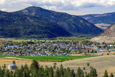 Merritt is a city in the Nicola Valley of the south-central Interior of British Columbia, Canada.  clipart