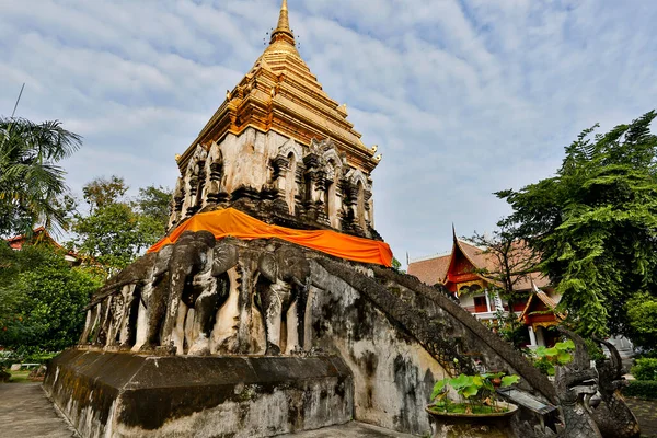 Wat Chiang Man Buddhist Temple Old City Chiang Mai Northern — Stock Photo, Image