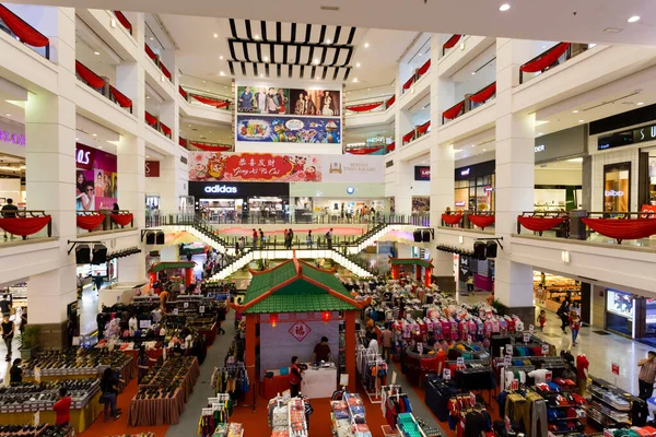 Kuala Lumpur Malaysia January 2017 Interior Berjaya Times Square Shopping — Foto de Stock