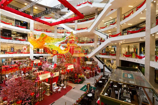Kuala Lumpur Malaysia January 2017 Interior Pavilion Kuala Lumpur Shopping — стоковое фото