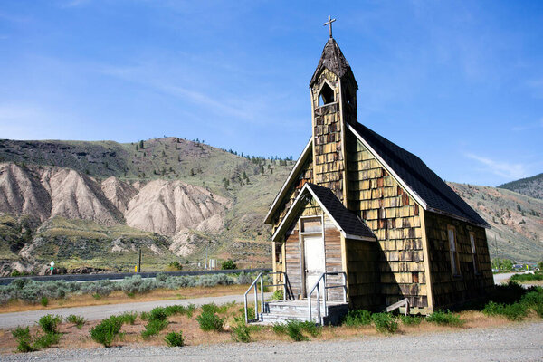 Nlakpamux Church is an old Anglican church in Spences Bridge British Columbia, Canada. The church is also called St. Michael and All Angels church and was built around 1905