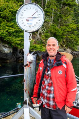 Langara Adası, British Columbia, Kanada - 30 Mayıs 2022: Langara Adası, Haida Gwaii, Britanya Kolumbiyası, Kanada.