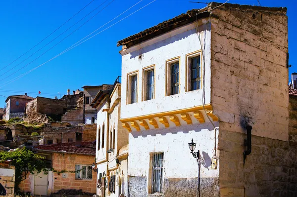 Vista Panorámica Antiguas Calles Orientales Casco Antiguo Avanos Edificios Antiguos — Foto de Stock