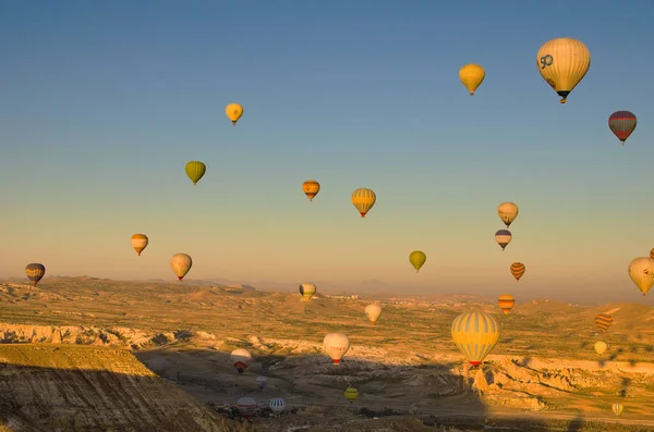 Goreme Turkey October 2021 Hot Air Balloons Festival Cappadocia Many — Stock Photo, Image