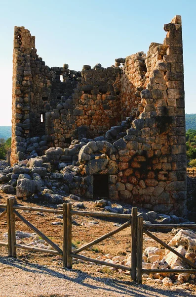 Impresionantes Ruinas Vista Paisaje Ciudad Antigua Kanlidivane Antigua Ciudad Provincia — Foto de Stock