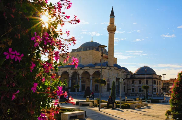 Konya Turquie Octobre 2021 Vue Panoramique Paysage Matinal Ancienne Mosquée — Photo