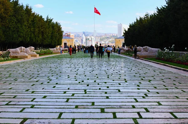 Ankara Turquie Octobre 2021 Vue Pittoresque Paysage Route Des Lions — Photo