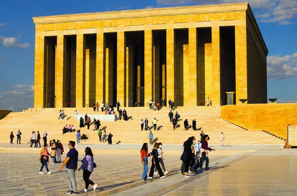 Ankara Turquie Octobre 2021 Anitkabir Vue Panoramique Panoramique Panoramique Sur — Photo