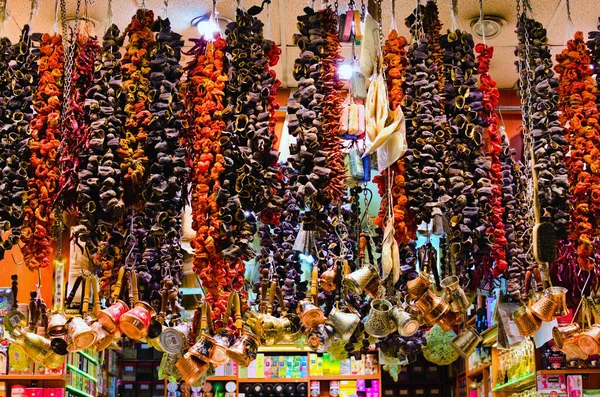 Istanbul Turkey October 2021 Picturesque View Egyptian Market Spice Bazaar — Stock Photo, Image