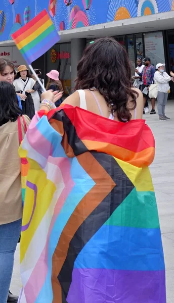 Demonstracja Fuer Die Rechte Der Schwulen Und Lesben Porto Portugalia — Zdjęcie stockowe