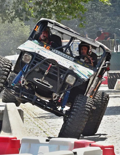 4X4 Trial Competition Racing Fest Penafiel Porto Portugal — Fotografia de Stock