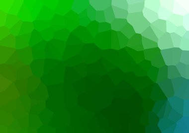  Yeşil Mavi Beyaz Çok Renkli Soyut Arkaplanı Kristalize Et