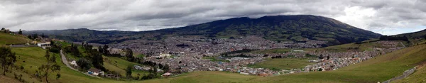 Panorama Mountains Valley Towns Jungle Colombia — Stock Photo, Image