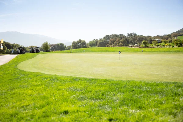 Temecula California Amerikai Egyesült Államok 2021 View Putting Practice Field — Stock Fotó