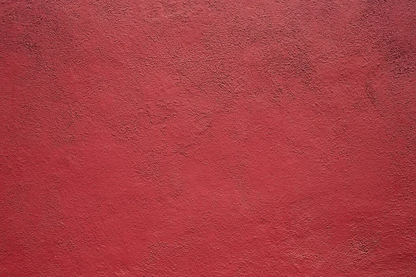 Una Vista Una Pared Textura Estuco Rojo Como Fondo — Foto de Stock