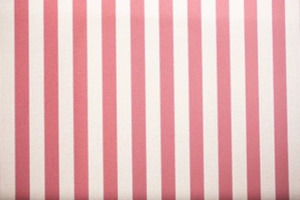 Une Vue Une Façade Murale Tissu Rayures Rouge Pastel Blanc — Photo