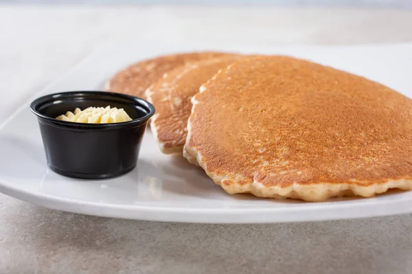 View Plate General Pancakes — Stockfoto