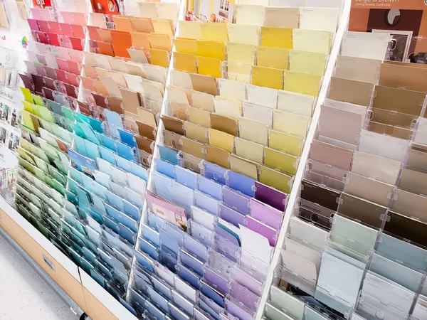 Los Angeles California United States 2020 View Shelf Paint Color — Stockfoto