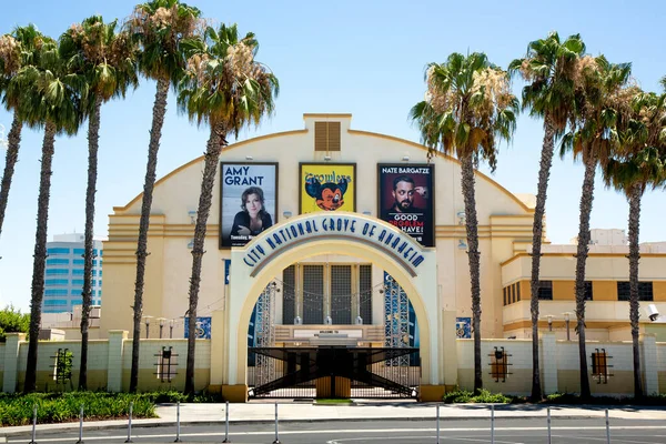 Anaheim California United States 2020 View Front Entrance City National — Stock Photo, Image