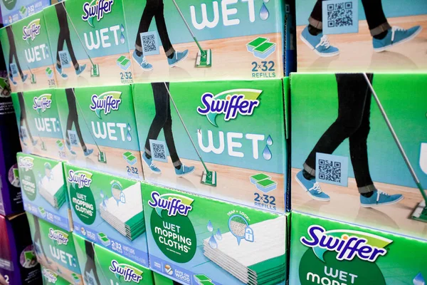 Los Angeles California United States 2020 View Several Package Swiffer — 스톡 사진