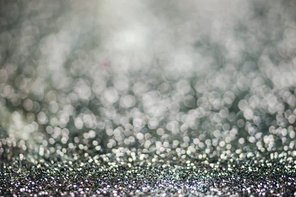 Parlak ışık soyut siyah bokeh ışığı bulanık arkaplan 