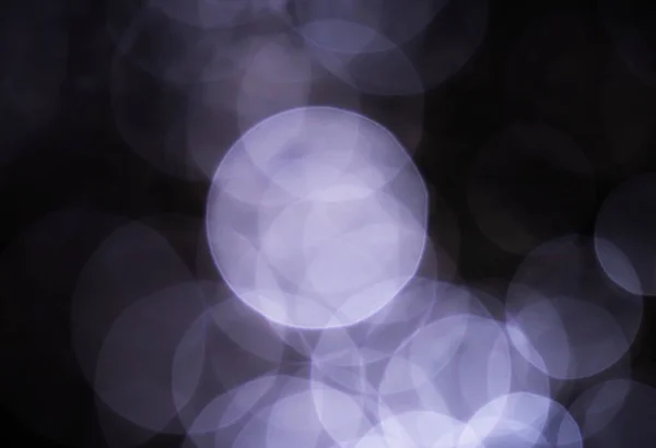 Light Abstract Dark Bokeh Christmas Circle Color Glitter Blurred Black — Zdjęcie stockowe