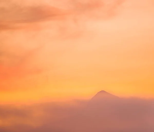 Abstract and pattern of cloud sky Calming coral, Orange, Trend color background, Pattern of colorful cloud and sky sunset or sunrise: Dramatic sunset in twilight, Beautyful of sky