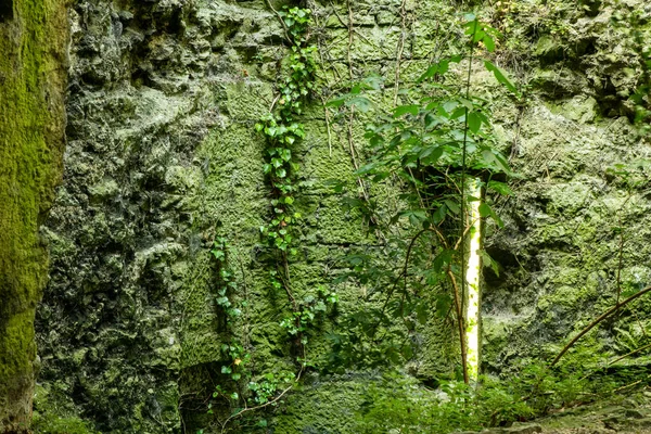 Kelt binasının doğasında bozulma, savunma kulesi. Kelt dönemi kuşatma kulesi Limerick, İrlanda, 17 Temmuz 2022