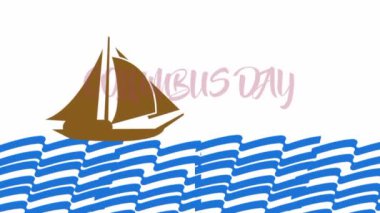 Columbus Günü anısına canlandırılmış video