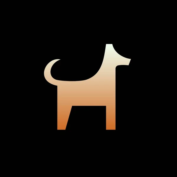 Dog Symbol Icon Dog Logo Stock Design Illustration — Stock Photo, Image