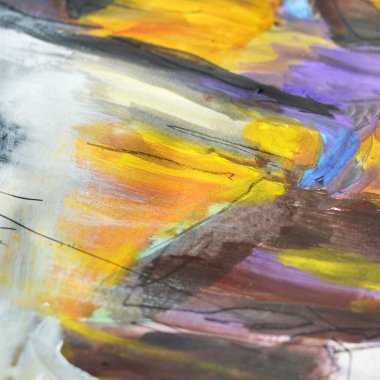 Çadır bezi üzerinde modern akrilik soyut sanat