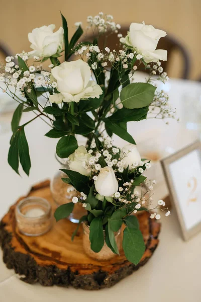 Decoración Boda Con Elementos Naturales —  Fotos de Stock