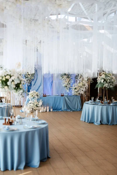 Banquet Hall Weddings Banquet Hall Decoration Atmospheric Decor — Stock Photo, Image