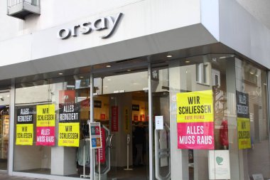 Paderborn, Kuzey Ren Westphalia, Almanya, 16 Mart 2022, Paderborn 'daki orsoy dükkanı.,