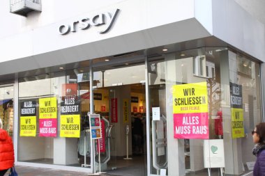 Paderborn, Kuzey Ren Westphalia, Almanya, 16 Mart 2022, Paderborn 'daki orsoy dükkanı.,