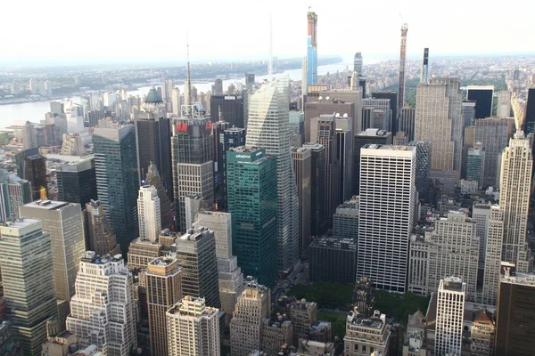 New York New York Usa View Empire State Building Skyline — Foto de Stock