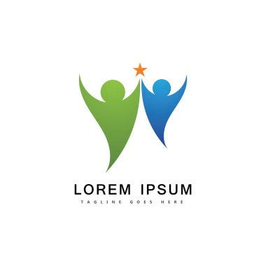 Yıldız başarısı insanlar logoyu ve sembolleri önemser